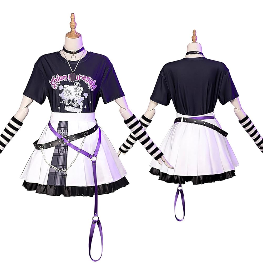 Amazon.co.jp: [HAOJEE] 紫咲シオンコスプレ VTuber 紫咲シオン